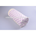 China Baby Company 100% Cotton Sweater Woven Blanket Various Colors Cotton Baby Blanket